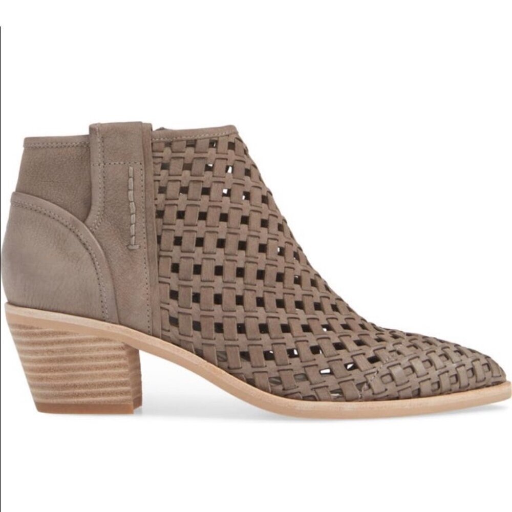 EUC Dolce Vita Spence Woven Ankle Boots